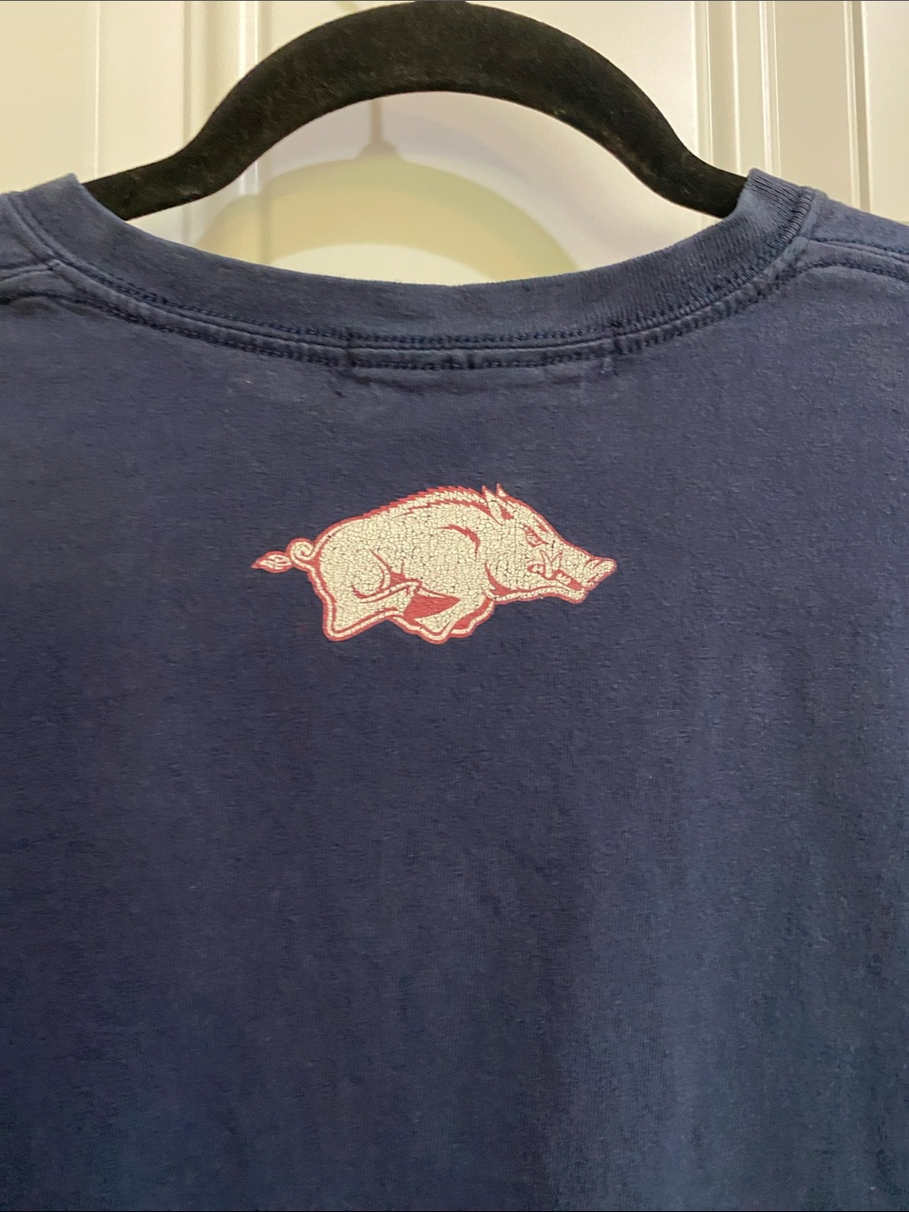 Navy Razorbacks Short-Sleeve Crew Tee - Picture 5 of 5